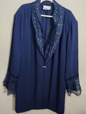 Misty Lane Navy Evening Blazer xl